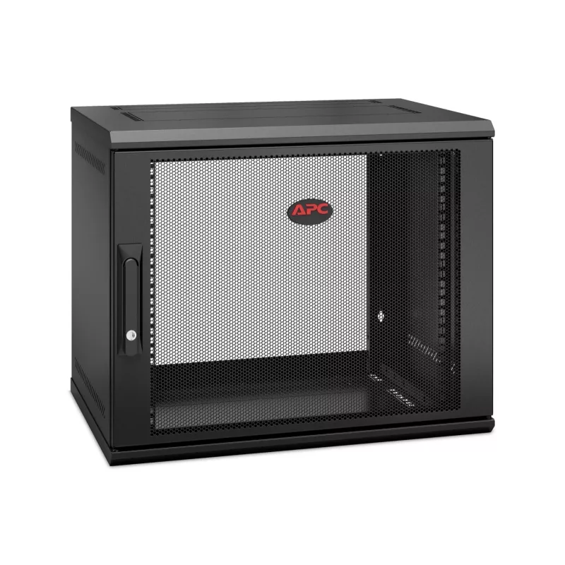 APC NetShelter WX AR109SH4 - 9U, 19-calowa szafa krosowa, montaż naścienny, wstępnie zmontowana, głębokość 400 mm