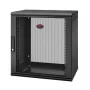 APC NetShelter WX AR112SH4 - 12U, 19-calowa szafa krosowa, montaż ścienny, wstępnie zmontowana, głębokość 400 mm