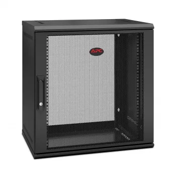 APC NetShelter WX AR112SH4 - 12U, 19-calowa szafa krosowa, montaż ścienny, wstępnie zmontowana, głębokość 400 mm