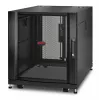 APC NetShelter SX, obudowa szafy serwerowej, 12U, czarna, 658W x 600S x 900G mm