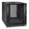 APC NetShelter SX, obudowa szafy serwerowej, 12U, czarna, 658W x 600S x 900G mm