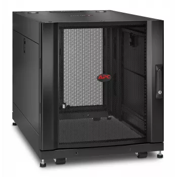 APC NetShelter SX, obudowa szafy serwerowej, 12U, czarna, 658W x 600S x 900G mm