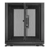 APC NetShelter SX, obudowa szafy serwerowej, 12U, czarna, 658W x 600S x 900G mm