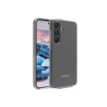 Etui dbramante1928 Galaxy S24 Transparentne monochromatyczne pochłaniające wstrząsy