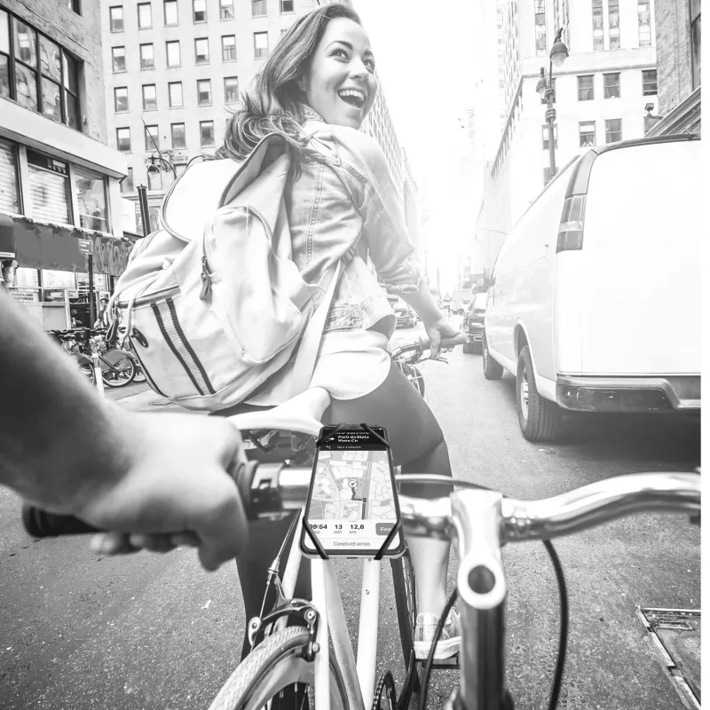Celly Swipe Bike Uchwyt pasywny Telefon komórkowy/Smartfon Czarny