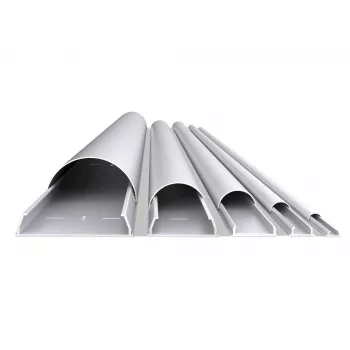 Multibrackets M Uniwersalna Osłona Kablowa Aluminiowa 33 mm szer. 1100 mm dł. Metaliczna