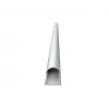 Multibrackets M Uniwersalna Osłona Kablowa Aluminiowa 33 mm szer. 1100 mm dł. Metaliczna