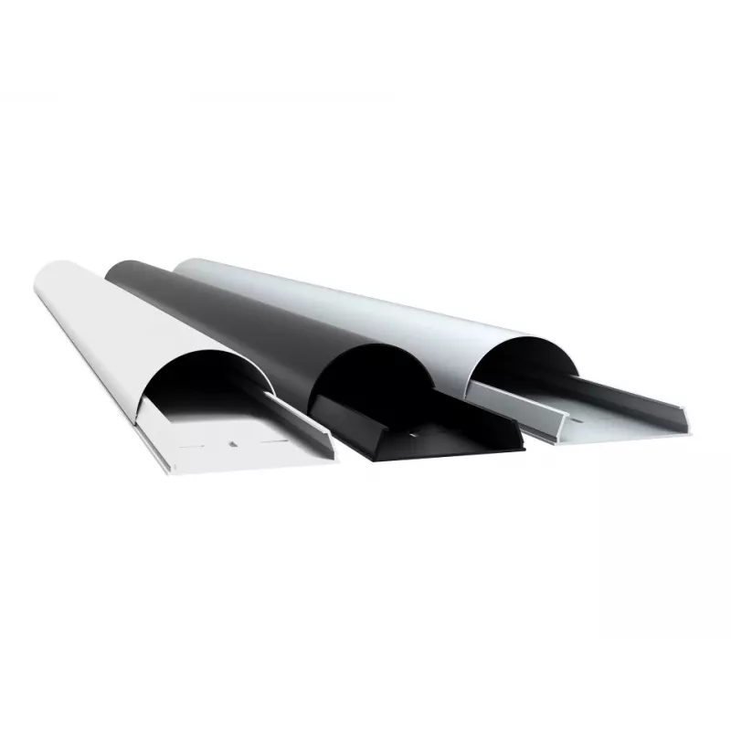 Multibrackets M Uniwersalna Osłona Kablowa Aluminiowa 33 mm szer. 1100 mm dł. Metaliczna