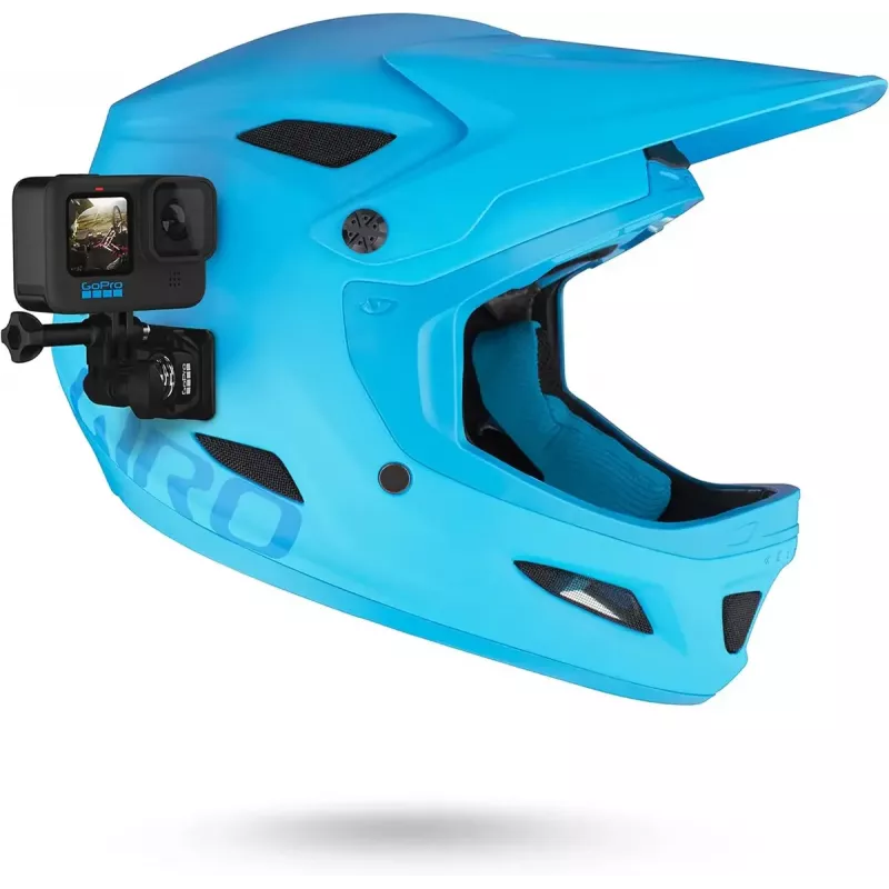 Uchwyt do kamery GoPro na kask – montaż z przodu i z boku AHFSM-001