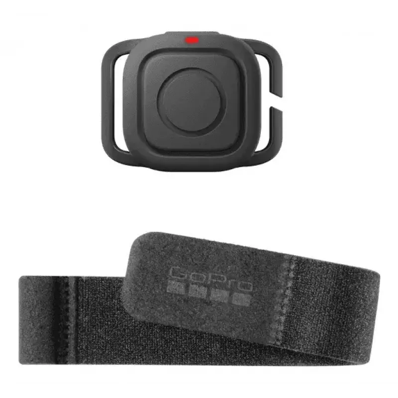 Pilot zdalnego sterowania GoPro ARMTE-004-EU — pilot Bluetooth do kamer GoPro, zasięg 20 m, czarny, 26×26×26 mm