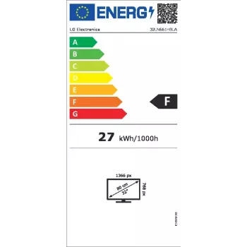 LG 32LN661HBLA 81,3 cm (32 cale) HD Smart TV Czarny 10 W