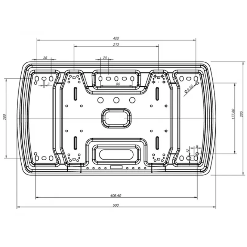 Uchwyt montażowy Multibrackets M VESA Super cienki Tilt & Turn