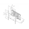 Uchwyt montażowy Multibrackets M VESA Super cienki Tilt & Turn
