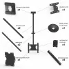 Multibrackets M Public Ceilingmount Medium Single 3000, 30 kg, 81,3 cm (32 cale), 139,7 cm (55 cali), 200 x 100 mm, 400 x 400 mm, 860 - 3130 mm