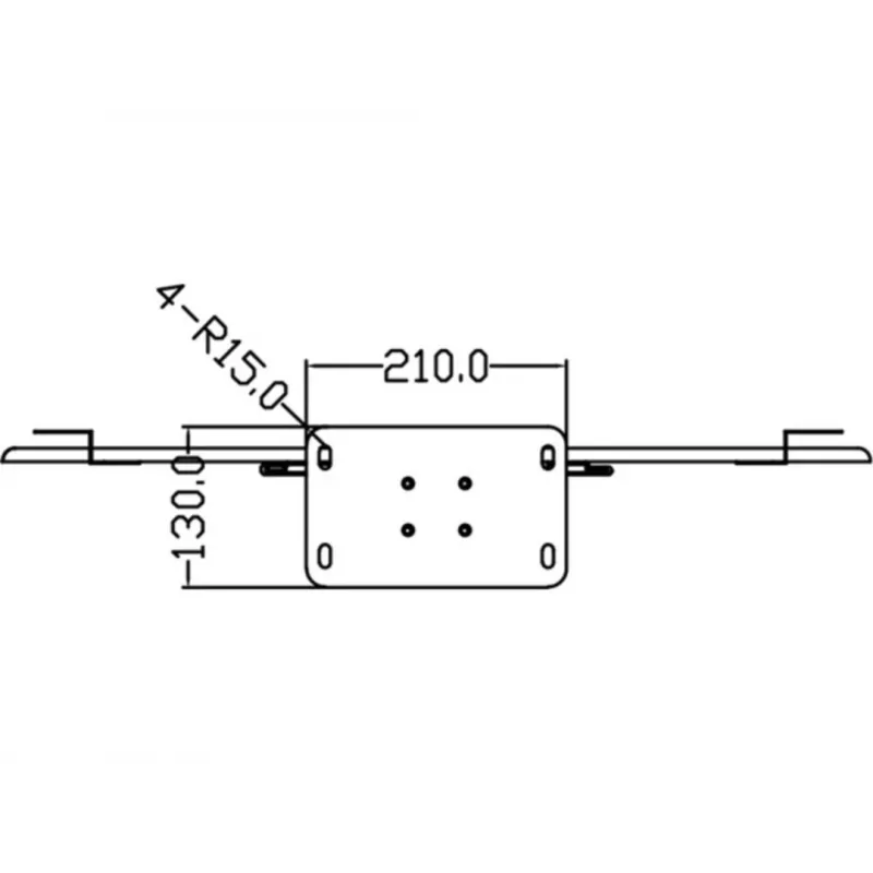 Stojak pod wyświetlacz Multibrackets M 180 Single czarny z podstawą podłogową