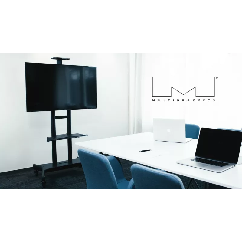 Multibrackets M Public Floorstand Basic 180 z półką i uchwytem na kamerę
