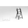 Multibrackets M Tilt and Roll Easel Czarny Maksymalny udźwig 50 kg