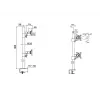 Uchwyt biurkowy Multibrackets M VESA Officeline Dual Vertical Czarny