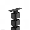 Uchwyt-organizator do kabli Neomounts ADS06-130BL montowany na śruby, czarny, segmenty 130 mm