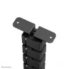 Uchwyt-organizator do kabli Neomounts ADS06-130BL montowany na śruby, czarny, segmenty 130 mm