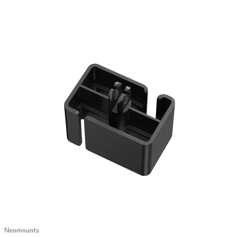 Uchwyt-organizator do kabli Neomounts ADS06-130BL montowany na śruby, czarny, segmenty 130 mm