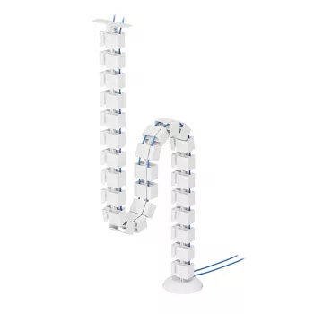 Organizer przewodów kręgosłupowy Neomounts ADS06-130WH montowany na śruby, biały, 130 mm