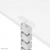 Organizer przewodów kręgosłupowy Neomounts ADS06-130WH montowany na śruby, biały, 130 mm