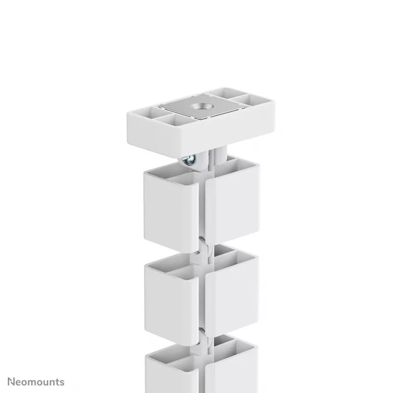 Organizer kabli na kręgosłup Neomounts ADS06-132WH montowany magnetycznie biały modułowy system zarządzania kablami