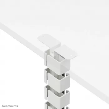 Osłona kabli Neomounts ADS06-133WH magnetyczna biała, przykręcana do ram biurek z regulacją wysokości