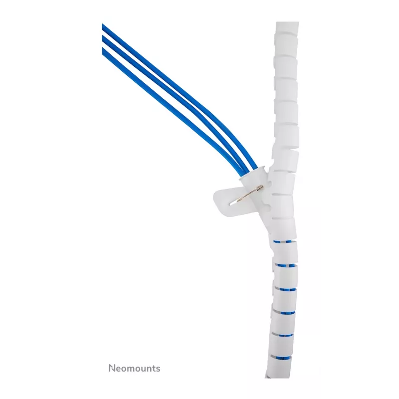 Osłona na kable Neomounts ADS06-142WH Ø25 mm biała do porządkowania kabli