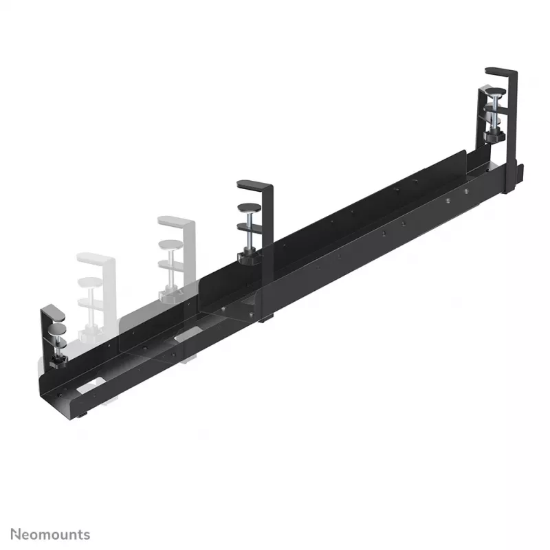 Koryto kablowe Neomounts ADS07-120BL uniwersalne mocowane na zacisk, szerokość 120 mm, czarne
