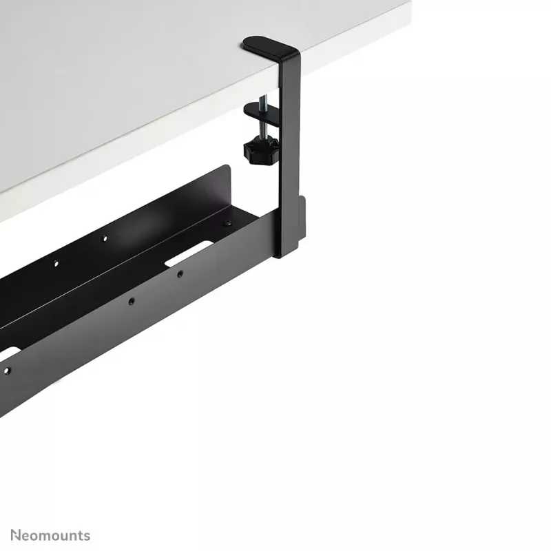 Koryto kablowe Neomounts ADS07-120BL uniwersalne mocowane na zacisk, szerokość 120 mm, czarne