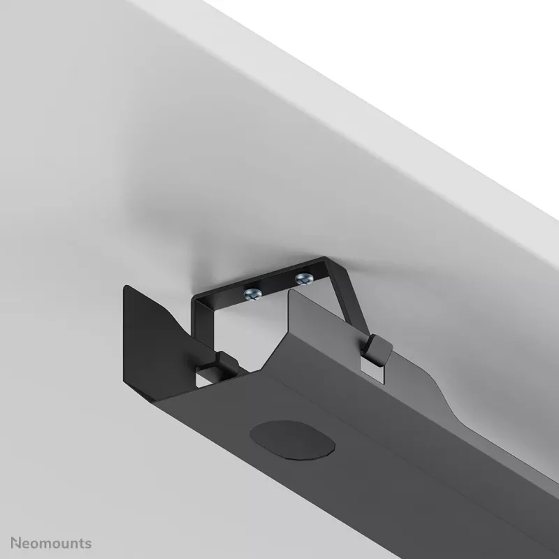 Półka kablowa Neomounts ADS07-122BL montowana na śruby uniwersalna czarna, montaż naścienny/rack
