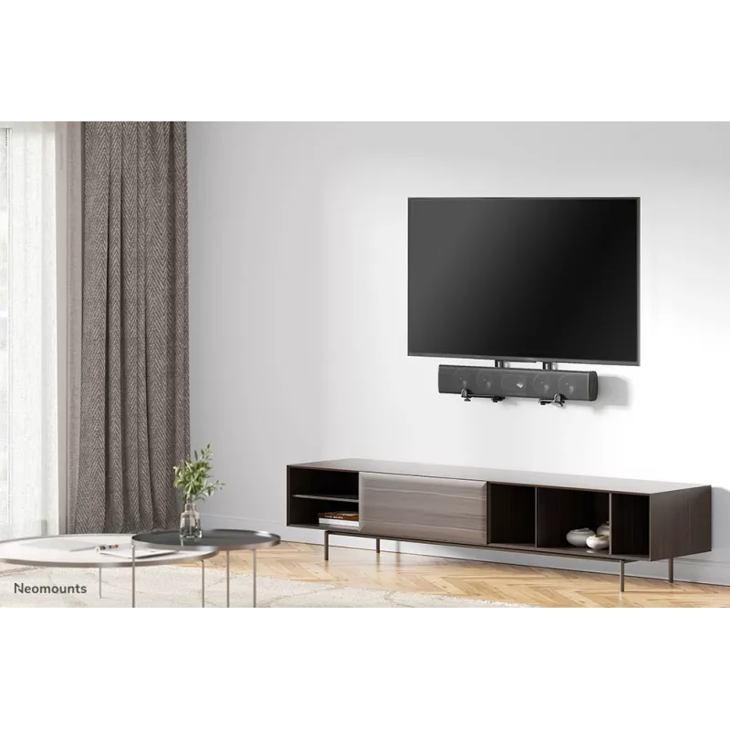 Neomounts AWL29-650BL1 Uchwyt do wideobaru/soundbara VESA - maks. 15 kg - uniwersalny