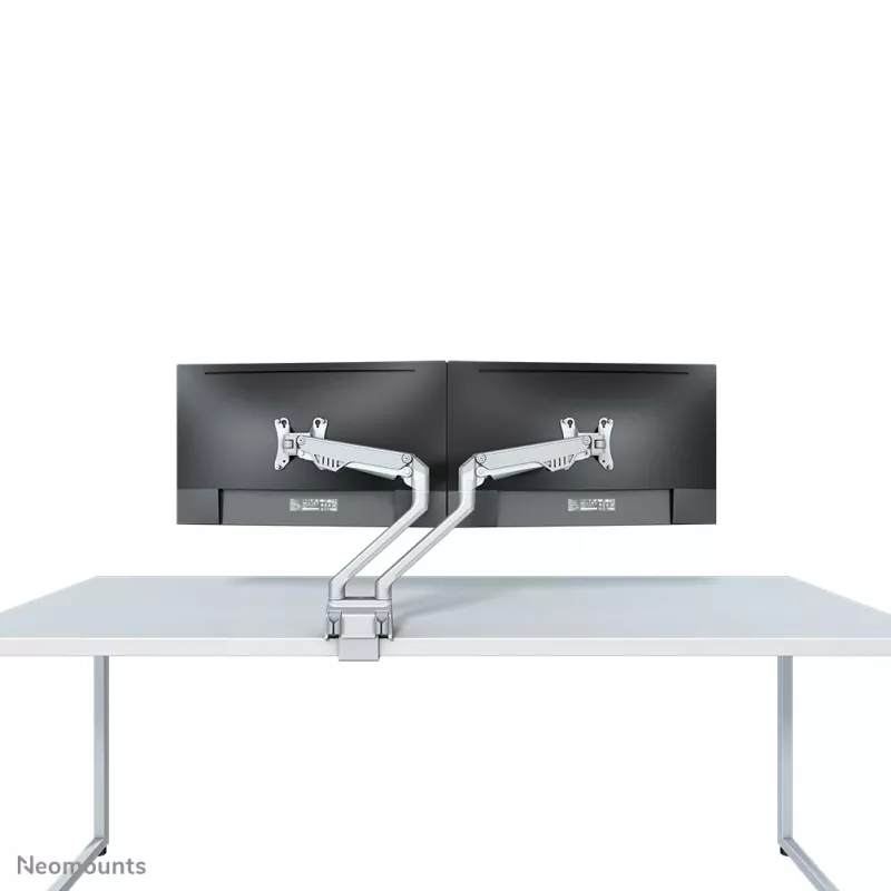 Neomounts FPMA-D750DSILVER Ramię do monitora 10-32 cale - sprężyna gazowa - Topfix