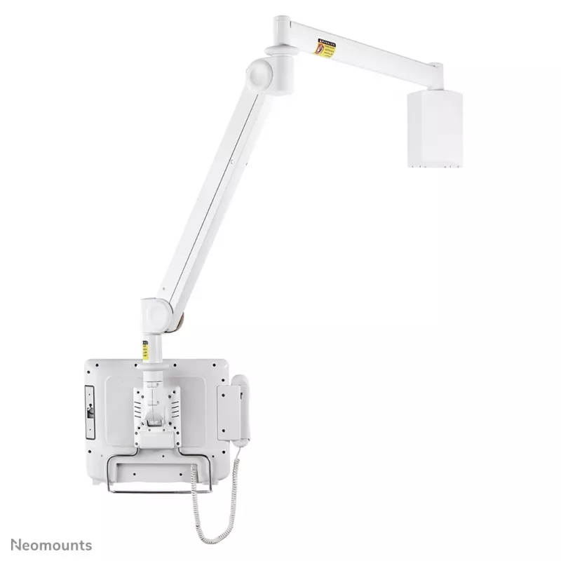 Neomounts FPMA-HAW100 Medyczny uchwyt do monitora ścienny 10-24 cale - wys. 0-170 cm - sprężyna gazowa