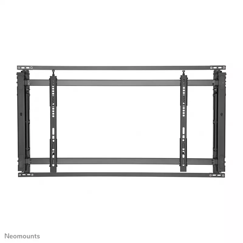 Uchwyt do ściany wideo Neomounts LED-VW1750Czarny — pojedynczy ekran, obsługuje 32 cale–55 cali, maks. 35 kg, VESA 200x200–600x400, czarny