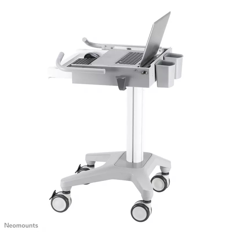 Multimedia cart Neomounts MED-M200 Aluminium biały 1080 mm