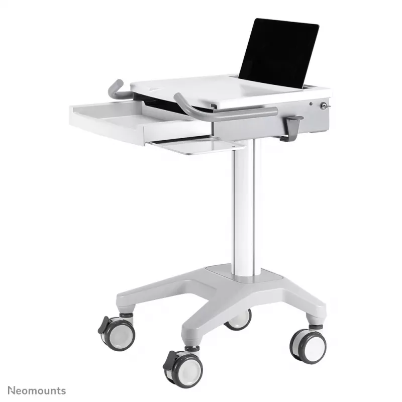 Multimedia cart Neomounts MED-M200 Aluminium biały 1080 mm