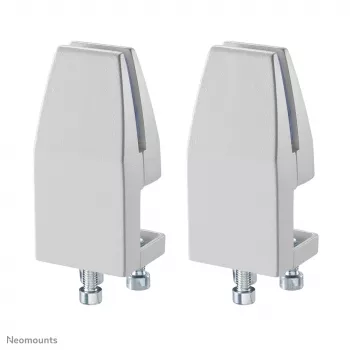 Neomounts NS-CLMP40WHITE Zestaw zacisków biurkowych (2 szt.) - maks. 5 kg
