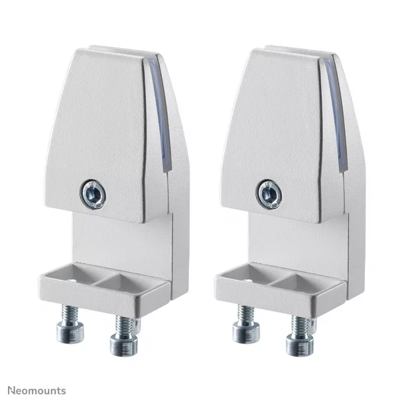 Neomounts NS-CLMP40WHITE Zestaw zacisków biurkowych (2 szt.) - maks. 5 kg