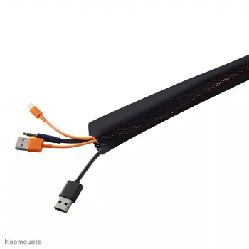Neomounts NS-CS200Czarny rękaw na kable - na 8-10 kabli - uniwersalny