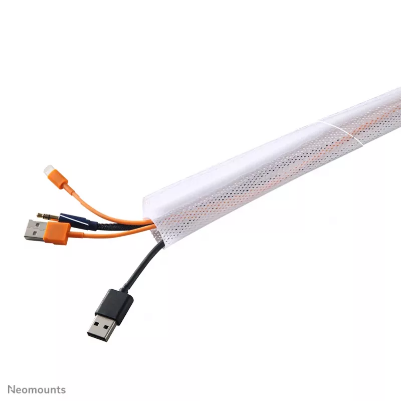 Neomounts NS-CS200biały Osłona na kable - na 8-10 kabli - uniwersalna