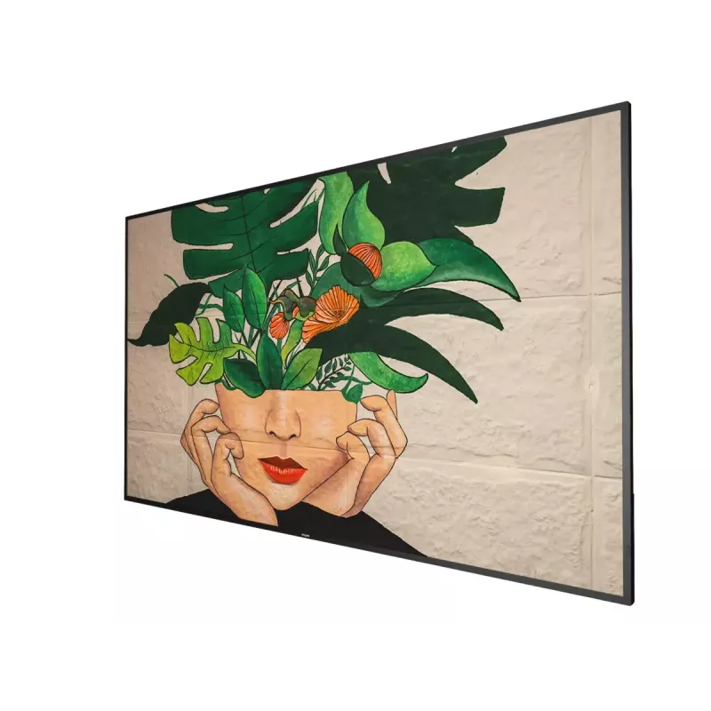 Philips 65BDL4511D/00 Wyświetlacz sygnalizacyjny Cyfrowy A-board 165,1 cm (65 cali) 500 cd/m² 4K Ultra HD Czarny 24/7
