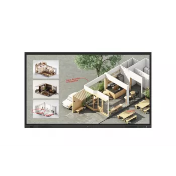 LG CreateBoard Standard interaktywna tablica 2,18 m (86 cali) 3840 x 2160 pikseli Ekran dotykowy Czarny