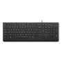 Lenovo 4Y41R64672 Klawiatura Dom/Biuro USB US English Czarna Pełnowymiarowa Przewodowa 105 klawiszy