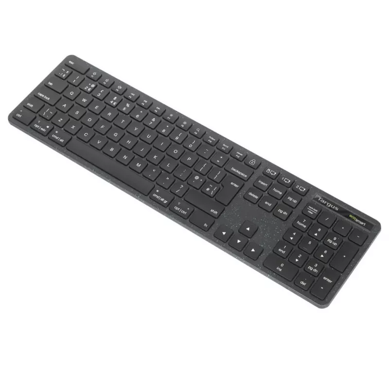 Klawiatura Targus EcoSmart AKB873NO uniwersalna RF bezprzewodowa + Bluetooth QWERTY nordycka czarna