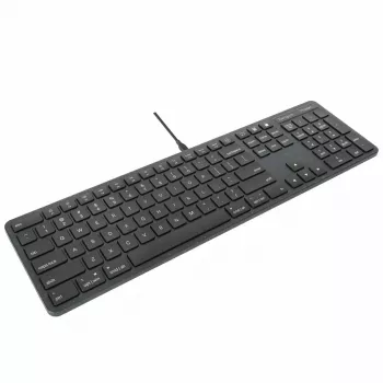 Targus AKB874NO Klawiatura uniwersalna USB QWERTY nordycka czarna pełnowymiarowa 104 klawiszy