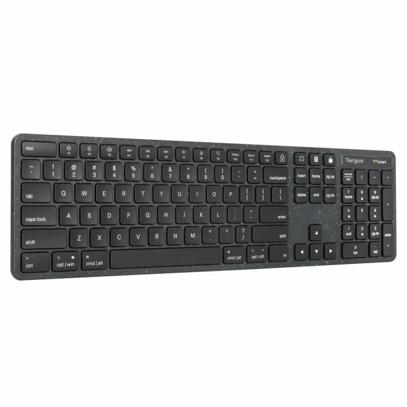 Targus AKB874NO Klawiatura uniwersalna USB QWERTY nordycka czarna pełnowymiarowa 104 klawiszy