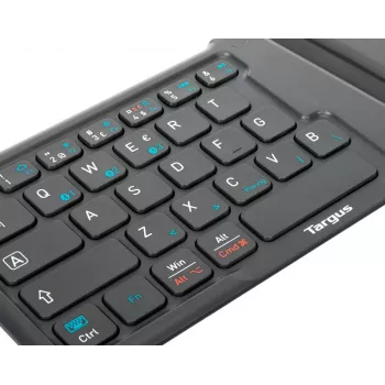 Mini klawiatura Bluetooth TARGUS AKF003NO QWERTY Nordic Czarny Uniwersalny